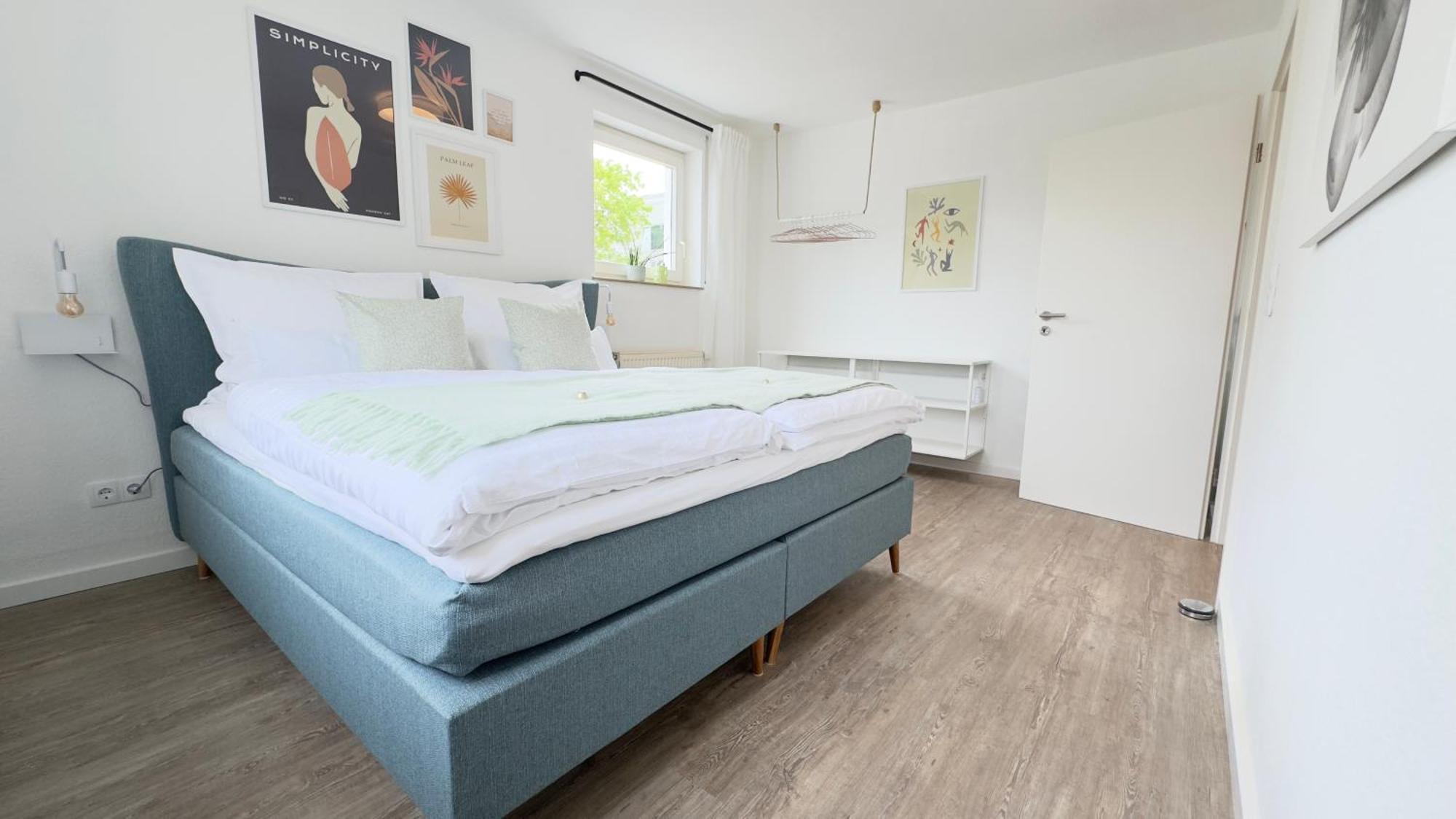 Fewo Am Park - 4P, Boxspringbett, Balkon, Smarttv, Gesundbrunnen, Familienfreundlich Halle  Exterior photo
