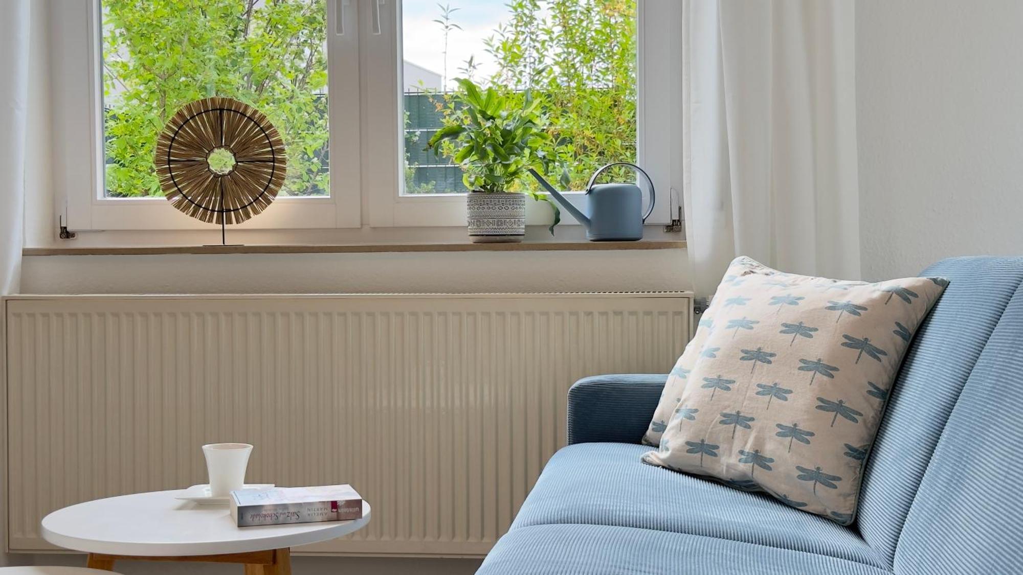 Fewo Am Park - 4P, Boxspringbett, Balkon, Smarttv, Gesundbrunnen, Familienfreundlich Halle  Exterior photo