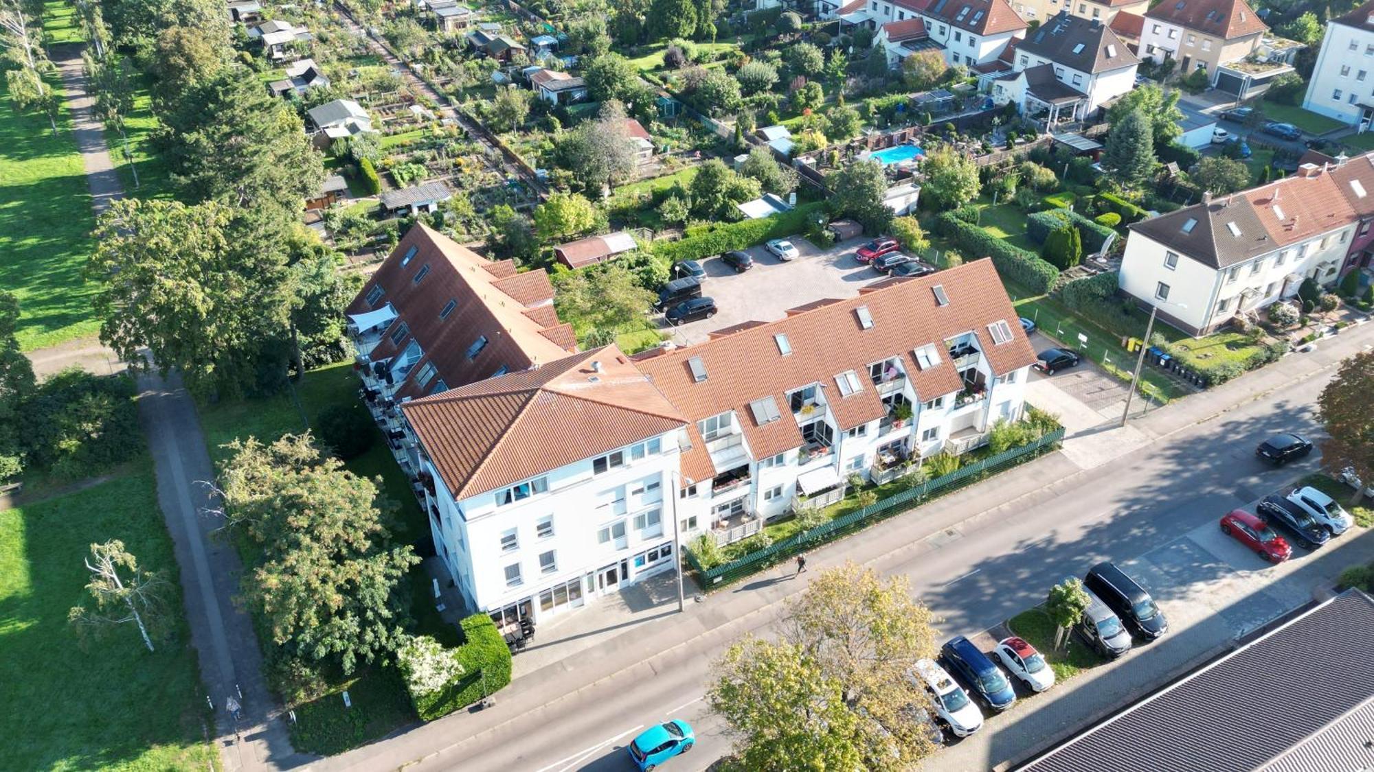 Fewo Am Park - 4P, Boxspringbett, Balkon, Smarttv, Gesundbrunnen, Familienfreundlich Halle  Exterior photo